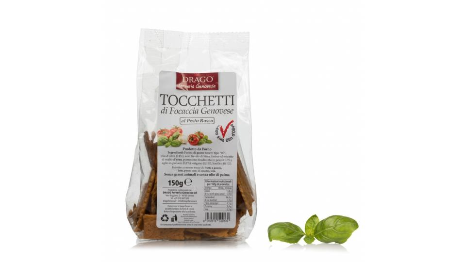 Tocchetti Focaccia Pesto Rosso