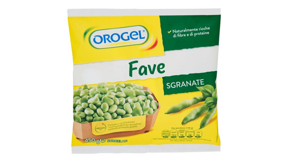 Fave Sgranate Surgelati