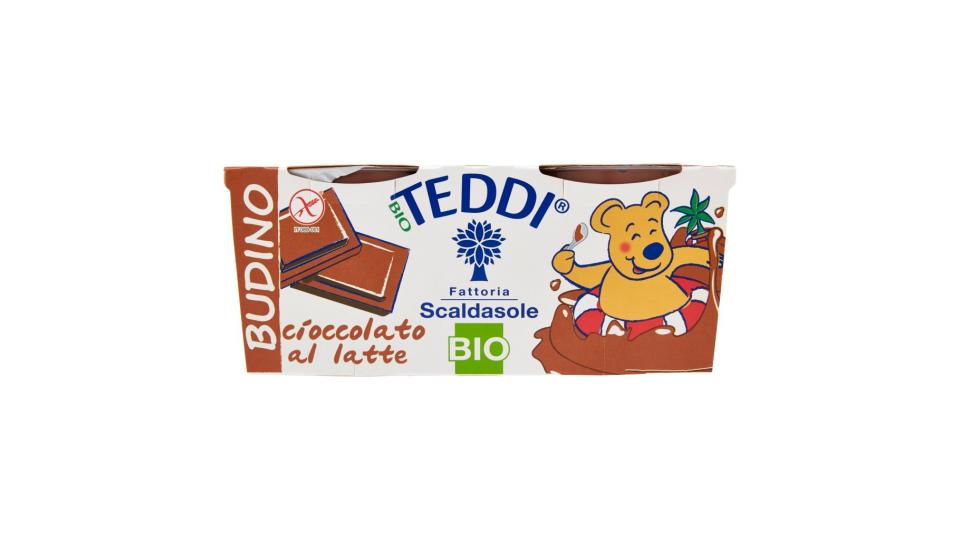 Budino Cioccolato al Latte Bio 2 x 100 g