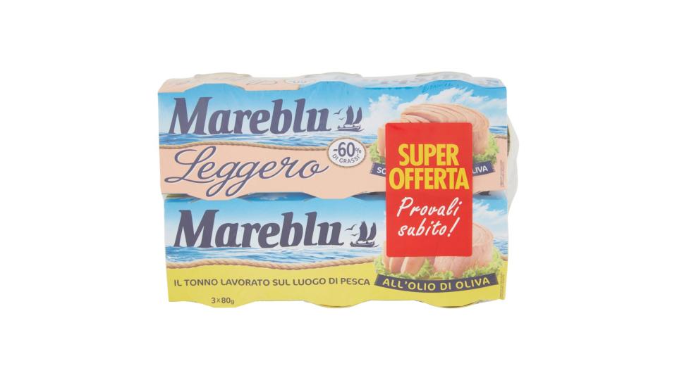 Leggero 3 x 60 g / all'Olio di Oliva 3 x 80 g