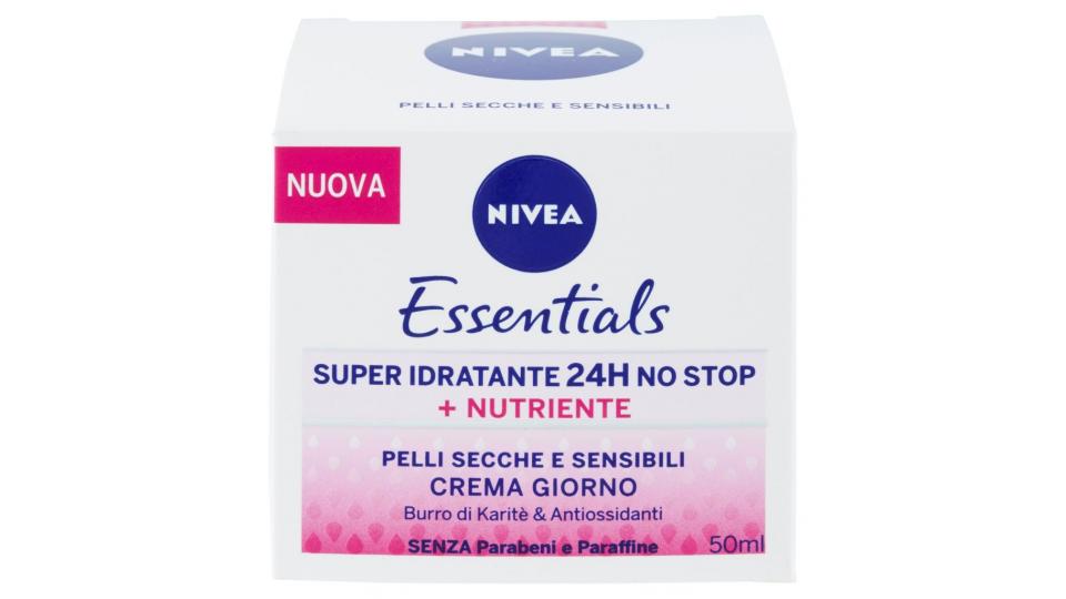 Essentials Super Idratante 24h No Stop + Nutriente Crema Giorno