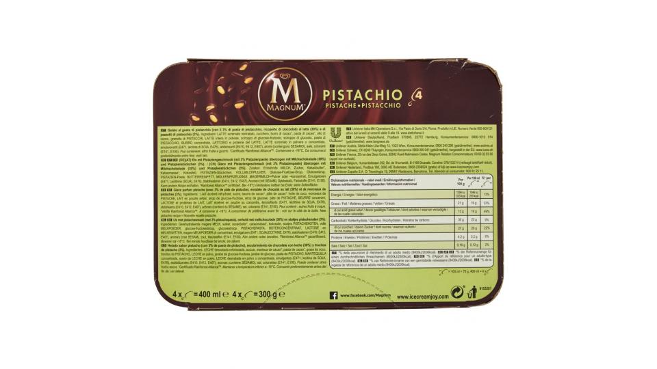 Pistachio 4 x 75 g
