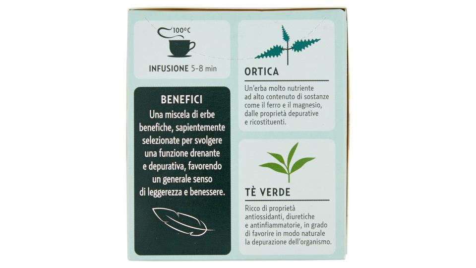 Le Tisane Detox con Ortica e Tè Verde