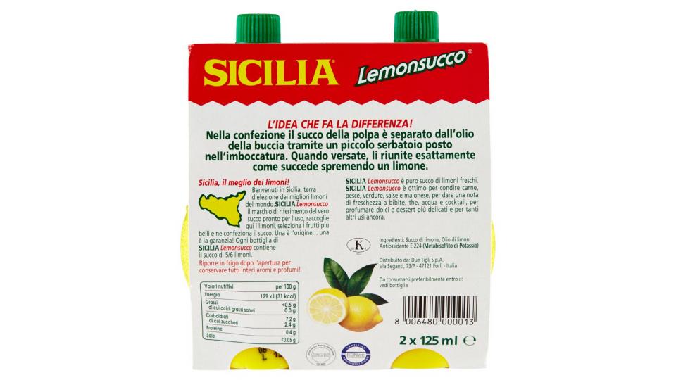 Lemonsucco 2 x 125 Ml