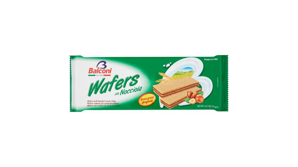 Wafers alla Nocciola