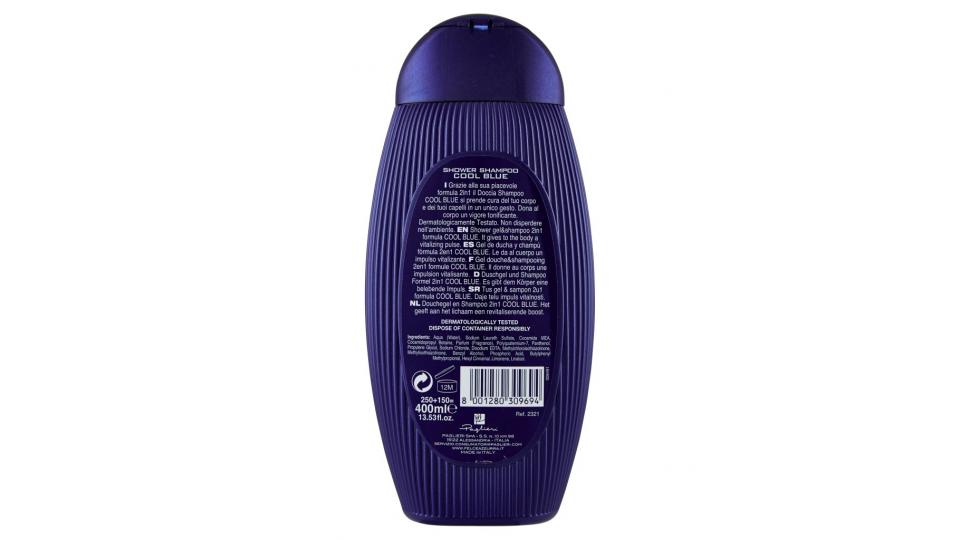 Uomo Cool Blue Shower Shampoo 250 + 150 =