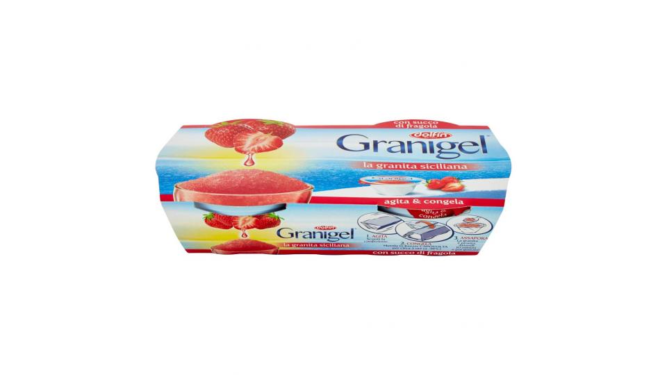 Granigel con Succo di Fragola