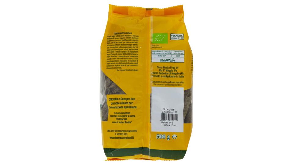 Bio Specialità alla Canapa e Chlorella Penne 545