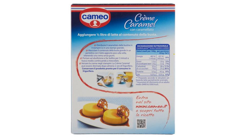 Preparato per Crème Caramel con Caramellato