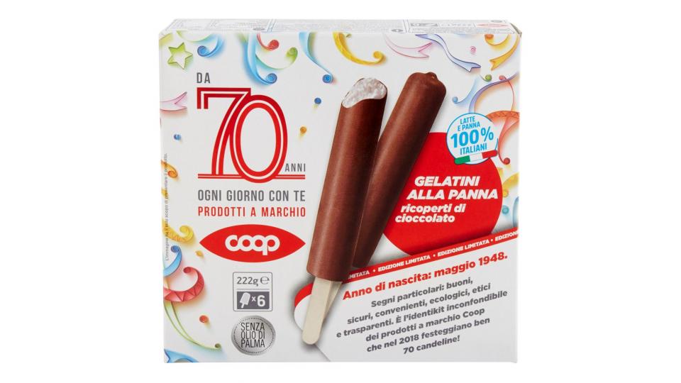 Gelatini alla Panna Ricoperti di Cioccolato Edizione Limitata