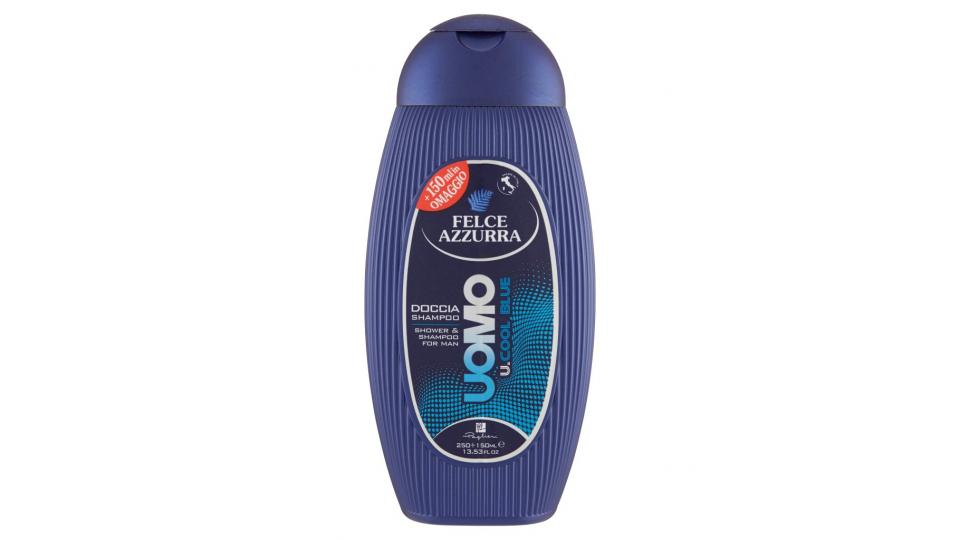 Uomo Cool Blue Shower Shampoo 250 + 150 =