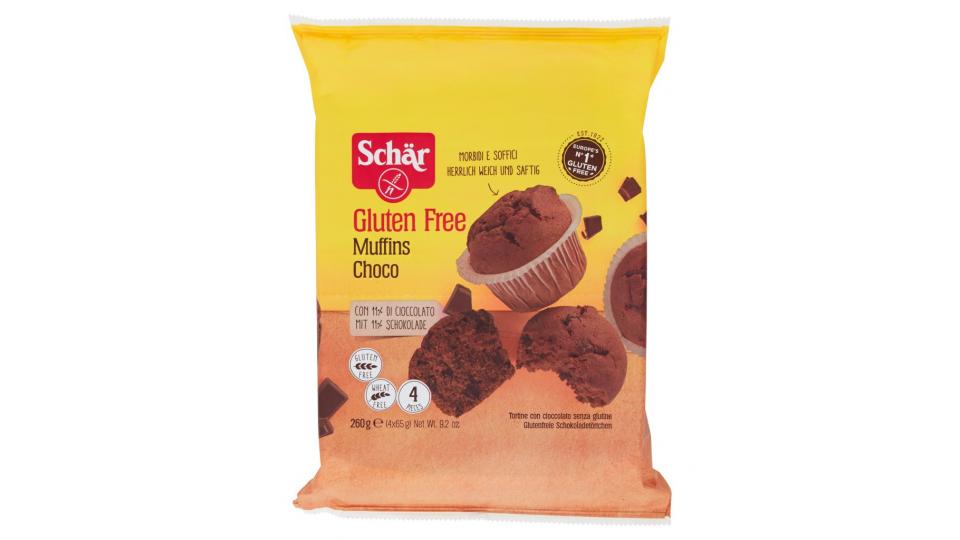Muffins Choco 4 x 65 g