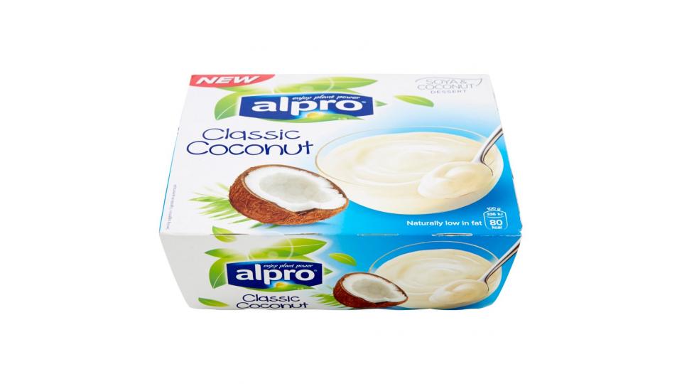 Soya & Coconut Dessert Classic Coconut 4 x 125 g