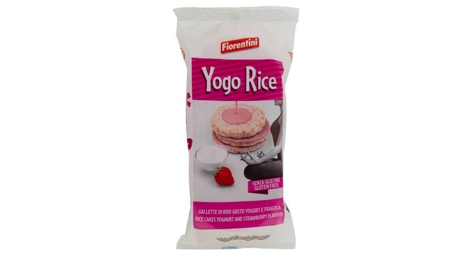 Yogo Rice Gallette di Riso Gusto Yogurt e Fragola