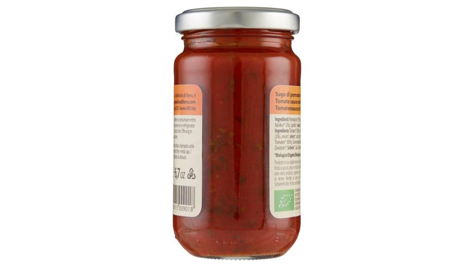 Sugo al Basilico Biologico