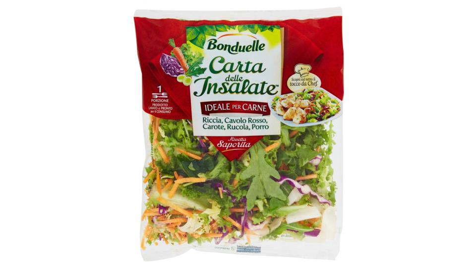 Carta delle Insalate Ricetta Saporita