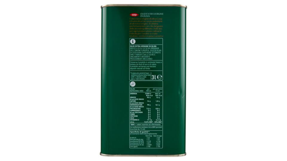 Olio Extra Vergine di Oliva