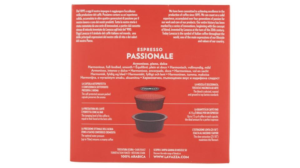Espresso Passionale 36 Capsule Salva Aroma