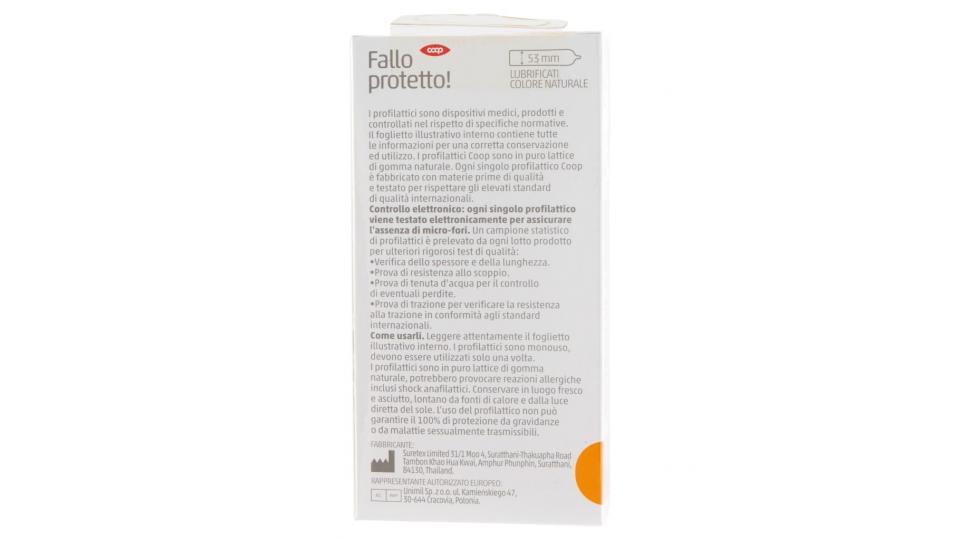 Fallo Protetto! Preservativi Lubrificati Classici 6 Pz