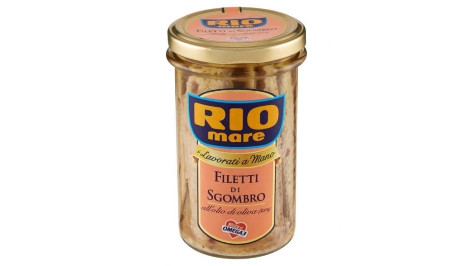 I Lavorati a Mano Filetti di Sgombro all'Olio di Oliva (28%)