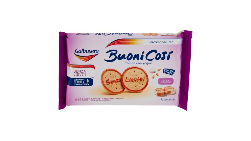 Buonicosì senza Lieviti Frollino con Yogurt