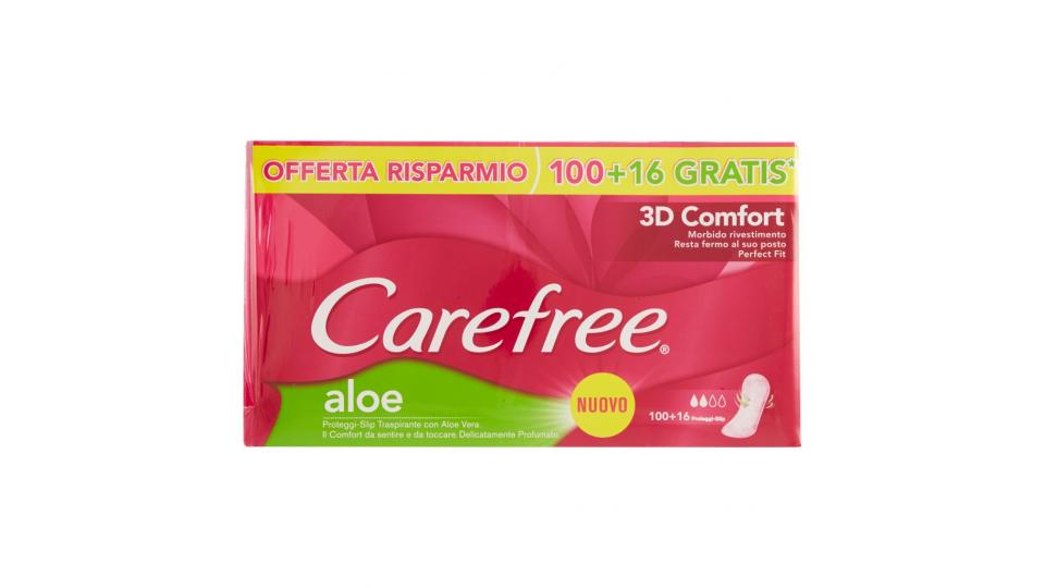 Aloe Proteggi-slip Traspirante con Aloe Vera 116 Pz