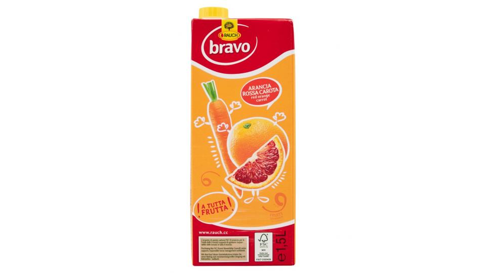 Bravo Arancia Rossa Carota 1,5 l