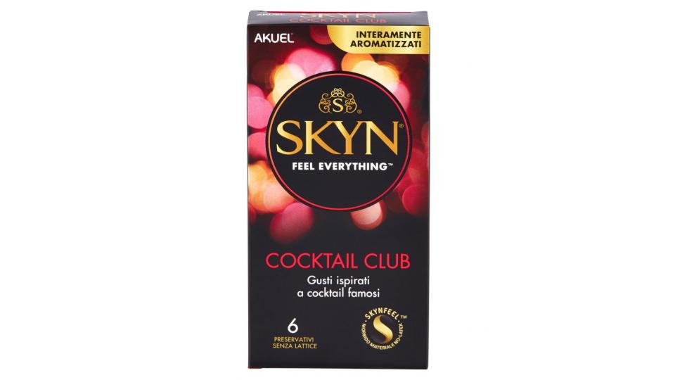 Skyn Cocktail Club 6 Preservativi senza Lattice