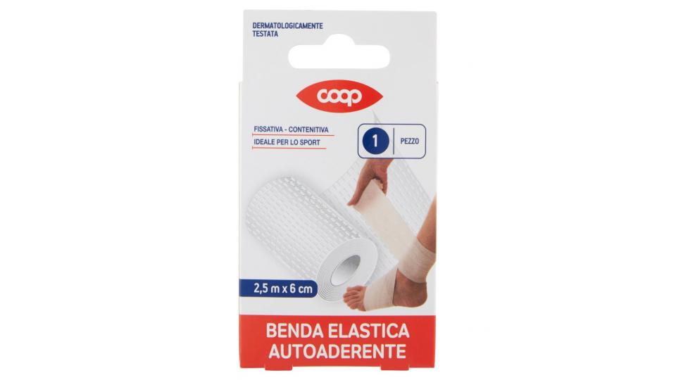 Benda Elastica Autoaderente 2,5 m x 6 Cm 1 Pz