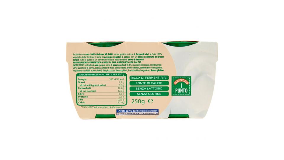 Tapporosso Soia 100% Vegetale Bianco Dolce