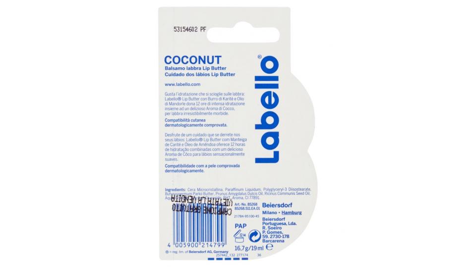 Lip Butter Coconut 16,7 g