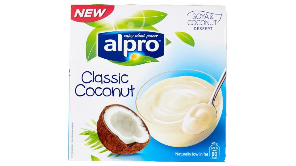 Soya & Coconut Dessert Classic Coconut 4 x 125 g