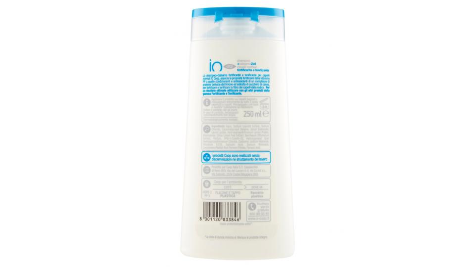 Shampoo + Balsamo 2in1 Capelli Normali Fortificante e Tonificante