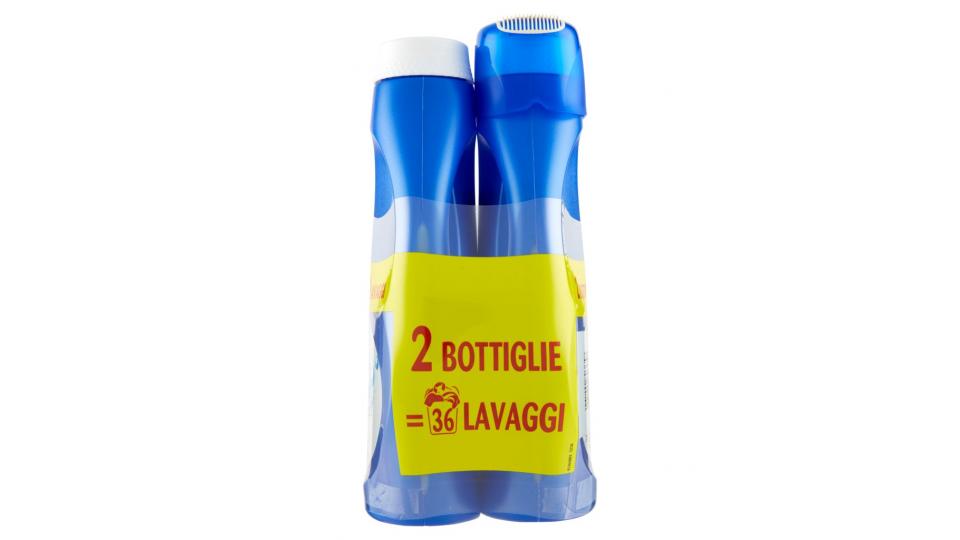 Detersivo Liquido Lavatrice Bicarbonato, Bipacco 36 Lavaggi, 2x18 Lavaggi
