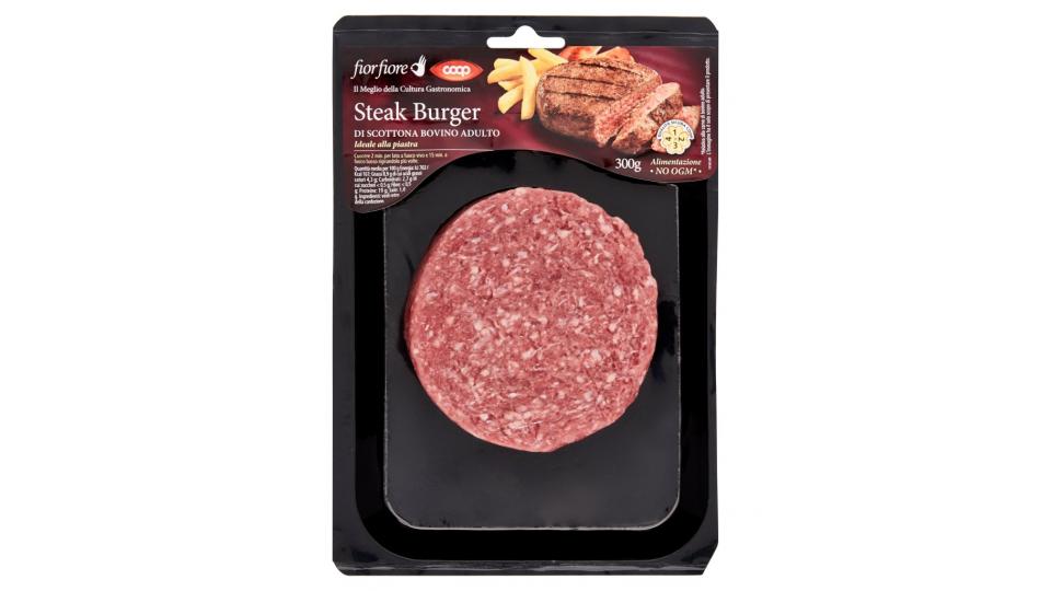 Steak Burger di Scottona Bovino Adulto 300 g