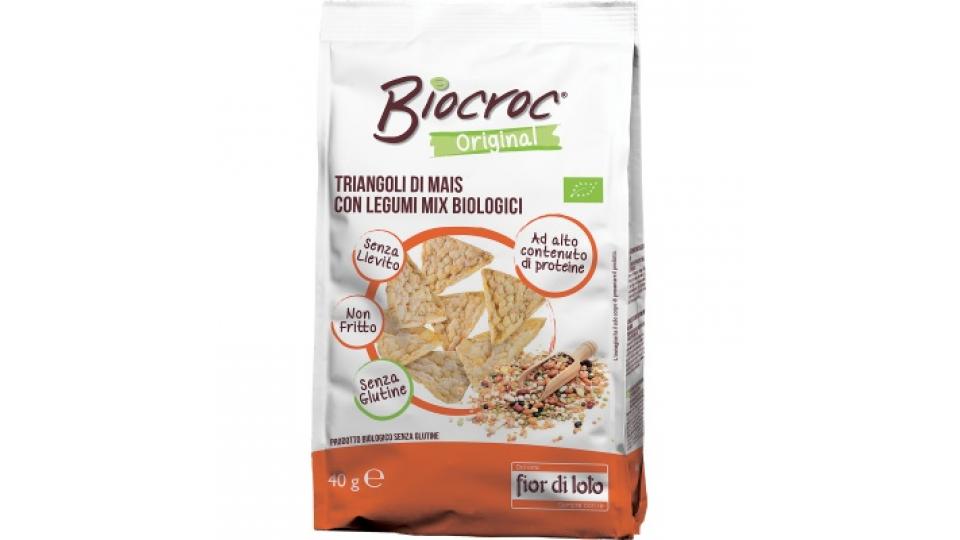 Biocroc Triangoli di Mais con Legumi