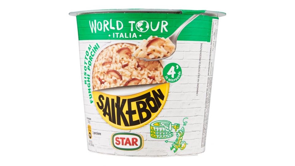 World Tour Italia Saikebon Risotto ai Funghi Porcini