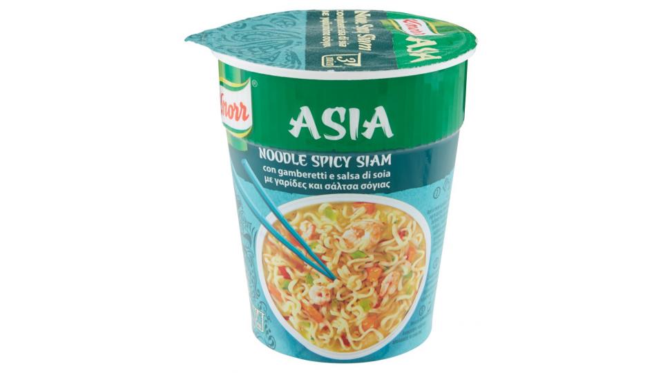 Asia Noodle Spicy Siam con Gamberetti e Salsa di Soia