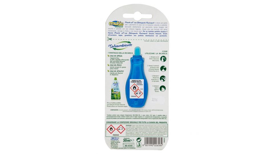 Naturale il Salvambiente Pronto all'Uso Detergente Pavimenti Ricarica