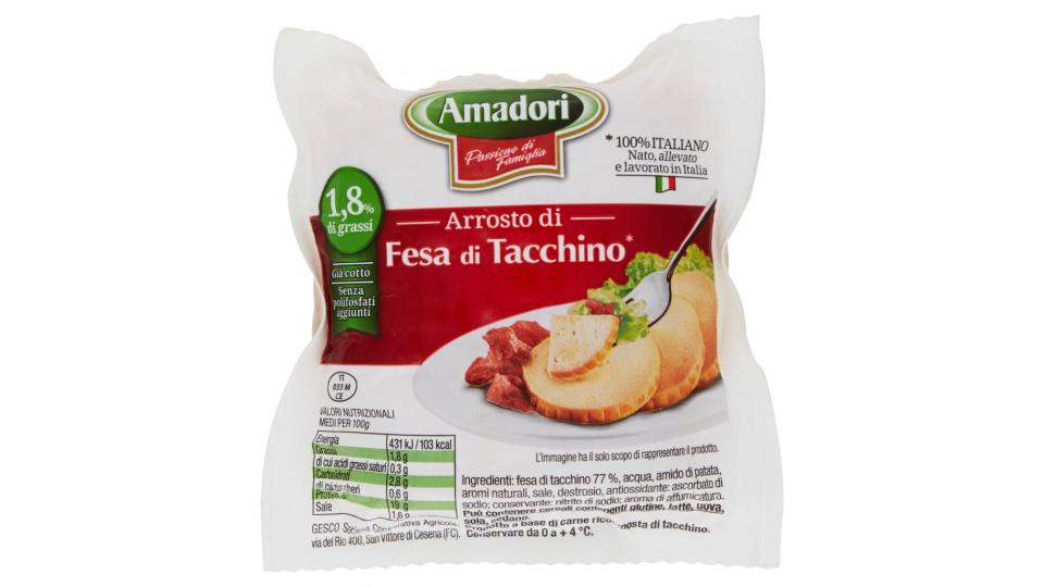 Arrosto di Fesa di Tacchino 0,300 Kg