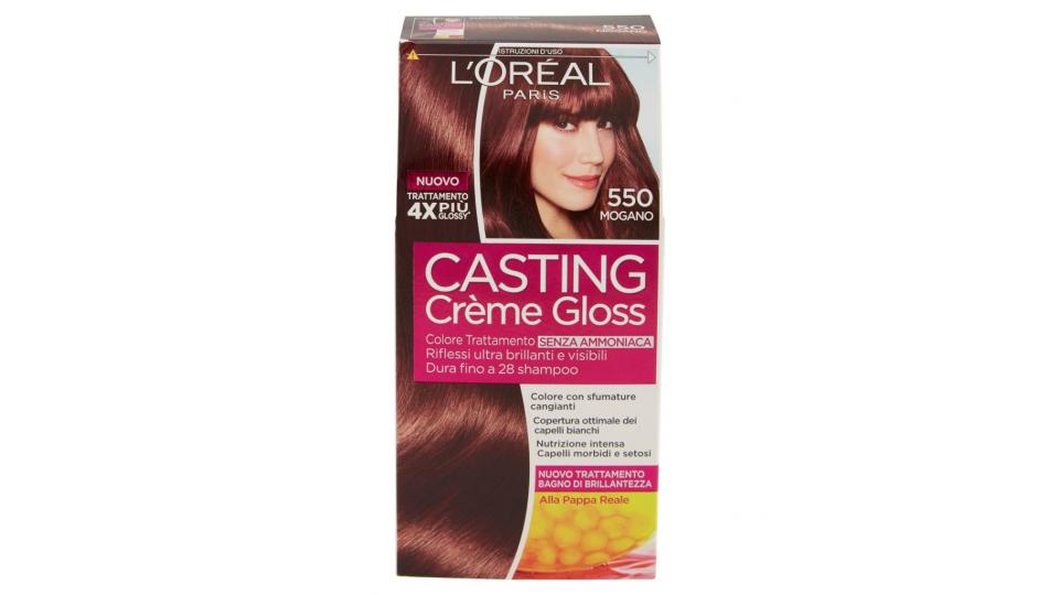 L'oréal Paris Casting Crème Gloss - Colore Trattamento senza Ammoniaca - 550 Mogano