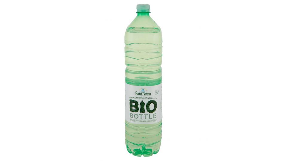 L'acqua Minerale Naturale in Bio Bottle Sorgente Rebruant Vinadio 1,5 Litri