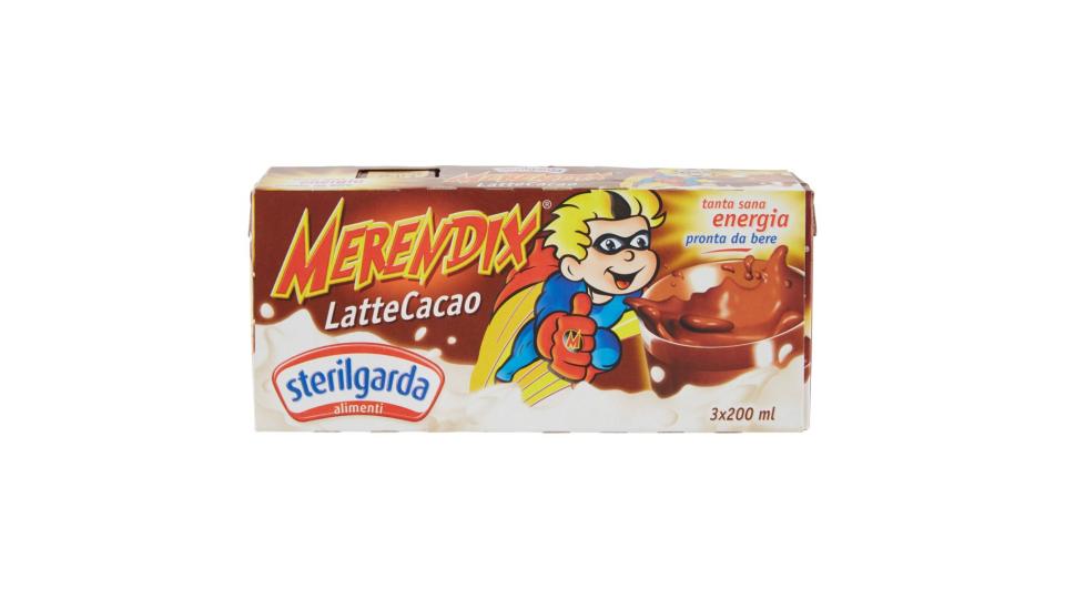 Merendix Lattecacao 3 x 200 Ml