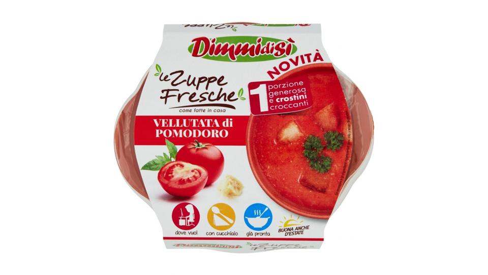 Le Zuppe Fresche Vellutata di Pomodoro (Zuppa + Crostini)