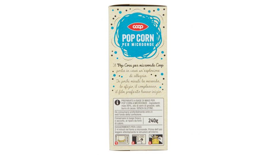 Pop Corn per Microonde