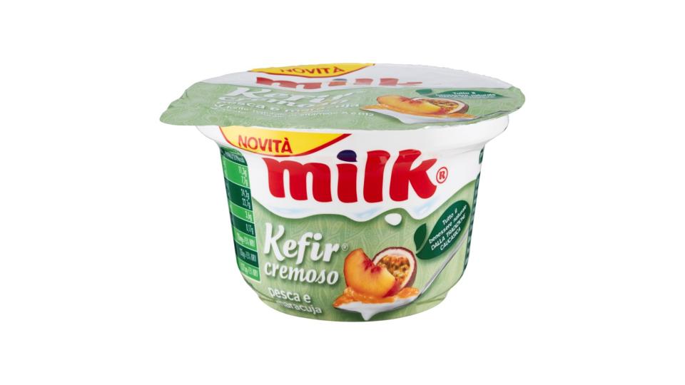 Kefir Cremoso Pesca e Maracuja