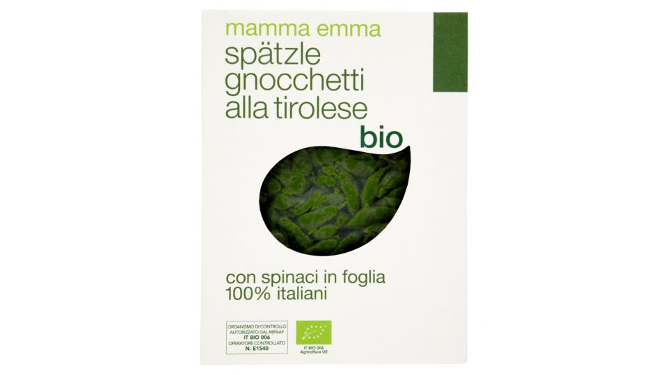 Bio Spätzle Gnocchetti alla Tirolese