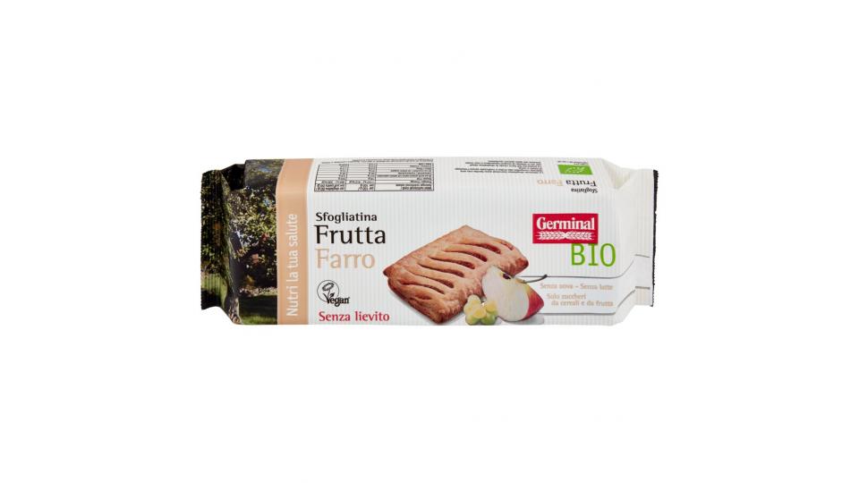 Bio Sfogliatina Frutta Farro 4 x 50 g