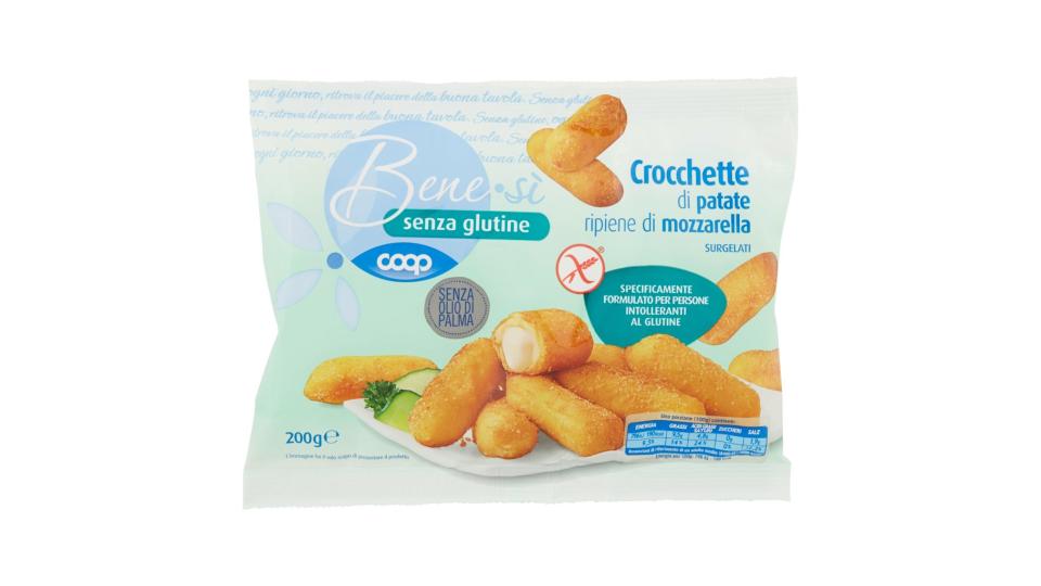 Senza Glutine Crocchette di Patate Ripiene di Mozzarella Surgelati