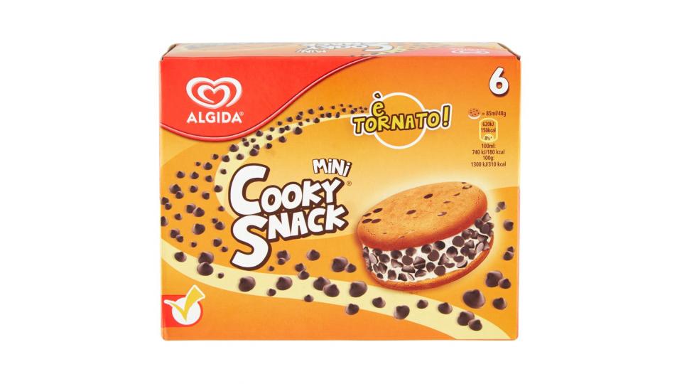 Mini Cooky Snack 6 Pezzi